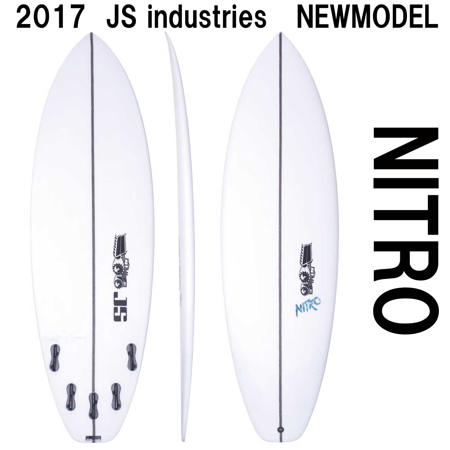 JS industries サーフボード 2017NEWMODEL NITRO │ CLOVER SURF&SPORTS