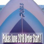 PUKAS サーフボード　オーダー受付け開始！