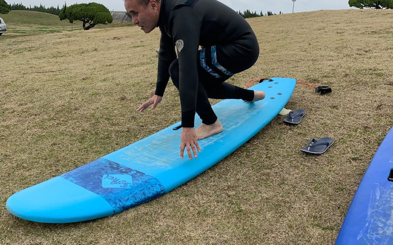 サーフィンに行こう～～ 20190417　　 63歳でサーフィンデビュー