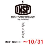 INSP 冬物カタログ　ご注文お待ちしています。