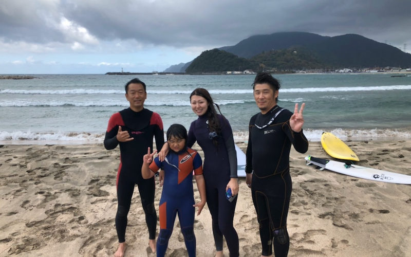 サーフィンに行こう～～　20191022　大阪旅行ついでにサーフィン。体験スクール　プライベート　貸し切り